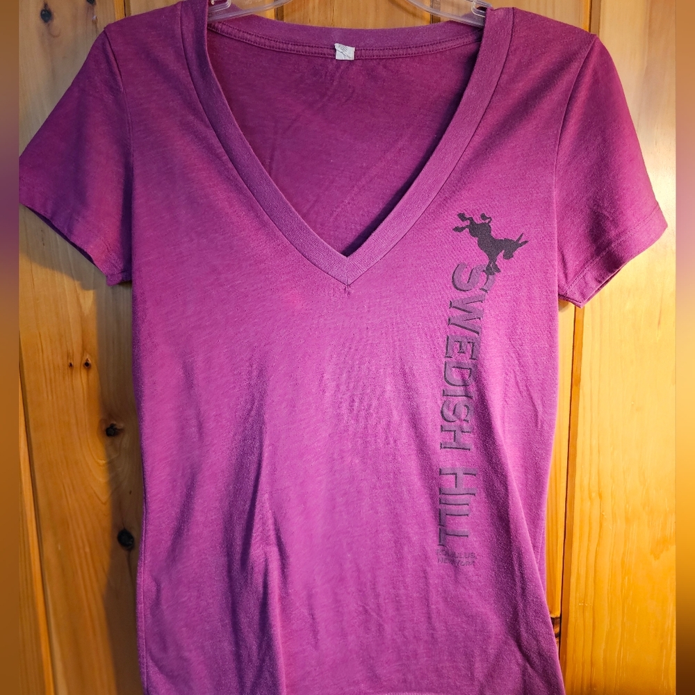 Ladies V-neck T-shirt